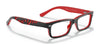 Ray-Ban RY1535 Eyeglasses | Size 48 / Black On Red №3573