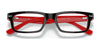 Ray-Ban RY1535 Eyeglasses | Size 48 / Black On Red №3573