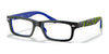 Ray-Ban RY1535 Eyeglasses | Size 48 / Dark Grey On Blue №3600