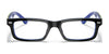 Ray-Ban RY1535 Eyeglasses | Size 48 / Black On Red №3573