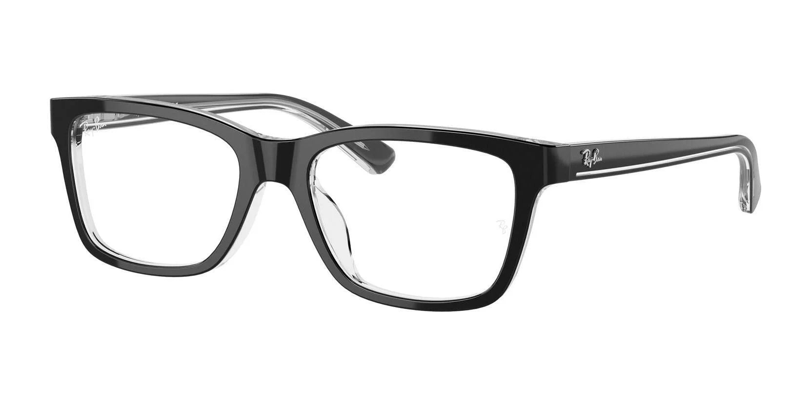 Ray-Ban RY1536 Eyeglasses Black On Transparent