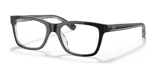 Ray-Ban RY1536 Eyeglasses / Size 48 / Black On Transparent №3529