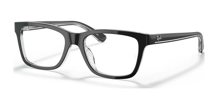Ray-Ban RY1536 Eyeglasses | Size 48 / Black On Transparent №3529