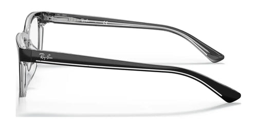Ray-Ban RY1536 Eyeglasses / Size 48 / Black On Transparent №3529