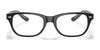 Ray-Ban RY1555 Eyeglasses / Black On Transparent №3529 / Size 46