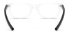Ray-Ban RY1555 Eyeglasses / Black On Transparent №3529 / Size 46