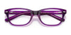 Ray-Ban RY1555 Eyeglasses / Black On Transparent №3529 / Size 46