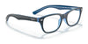 Ray-Ban RY1555 Eyeglasses / Black On Transparent №3529 / Size 46