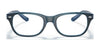 Ray-Ban RY1555 Eyeglasses / Black On Transparent №3529 / Size 46