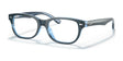 Ray-Ban RY1555F Eyeglasses Blue On Blue Fluo / Clear