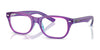 Ray-Ban RY1555F Eyeglasses | Size 48 / Transparent Violet & Light Blue №3997