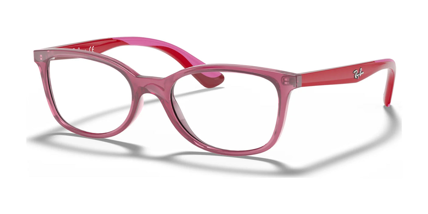 Ray-Ban RY1586 Eyeglasses Transparent Red