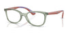 Ray-Ban RY1586 Eyeglasses / Transparent Green №3922 / Size 47