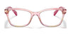 Ray-Ban RY1591 Eyeglasses / Brown Striped Multicolor №3809 / Size 46