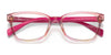 Ray-Ban RY1591 Eyeglasses / Brown Striped Multicolor №3809 / Size 46