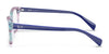 Ray-Ban RY1591 Eyeglasses / Brown Striped Multicolor №3809 / Size 46