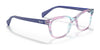 Ray-Ban RY1591 Eyeglasses / Brown Striped Multicolor №3809 / Size 46