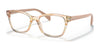 Ray-Ban RY1591 Eyeglasses / Brown Striped Multicolor №3809 / Size 46