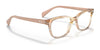 Ray-Ban RY1591 Eyeglasses / Brown Striped Multicolor №3809 / Size 46