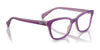 Ray-Ban RY1591 Eyeglasses / Brown Striped Multicolor №3809 / Size 46