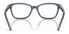 Ray-Ban RY1591 Eyeglasses / Brown Striped Multicolor №3809 / Size 46