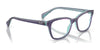 Ray-Ban RY1591 Eyeglasses / Brown Striped Multicolor №3809 / Size 46