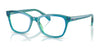 Ray-Ban RY1591 Eyeglasses / Transparent Blue & Green №3996 / Size 46