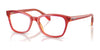 Ray-Ban RY1591 Eyeglasses / Transparent Red & Yellow №3998 / Size 46
