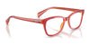 Ray-Ban RY1591 Eyeglasses / Brown Striped Multicolor №3809 / Size 46