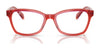 Ray-Ban RY1591 Eyeglasses / Brown Striped Multicolor №3809 / Size 46