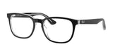 Ray-Ban RY1592 Eyeglasses Black On Transparent / Clear