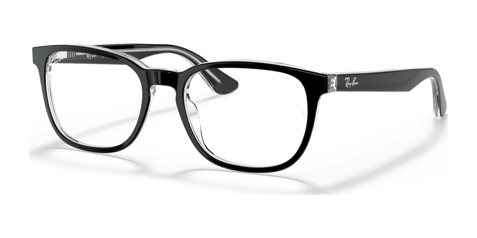 Ray-Ban RY1592 Eyeglasses Black On Transparent