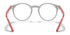 Ray-Ban RY1594 Eyeglasses / Transparent Red №3886 / Size 42