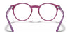 Ray-Ban RY1594 Eyeglasses / Transparent Red №3886 / Size 42