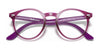 Ray-Ban RY1594 Eyeglasses / Transparent Red №3886 / Size 42
