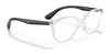 Ray-Ban RY1598 Eyeglasses / Transparent Red №3777 / Size 47