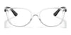 Ray-Ban RY1598 Eyeglasses / Transparent Red №3777 / Size 47