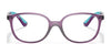 Ray-Ban RY1598 Eyeglasses / Transparent Red №3777 / Size 47