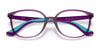 Ray-Ban RY1598 Eyeglasses / Transparent Red №3777 / Size 47