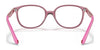 Ray-Ban RY1598 Eyeglasses / Transparent Red №3777 / Size 47