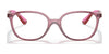 Ray-Ban RY1598 Eyeglasses / Transparent Red №3777 / Size 47