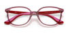 Ray-Ban RY1598 Eyeglasses / Transparent Red №3777 / Size 47