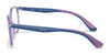 Ray-Ban RY1598 Eyeglasses / Transparent Red №3777 / Size 47