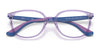 Ray-Ban RY1598 Eyeglasses / Transparent Red №3777 / Size 47