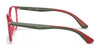 Ray-Ban RY1598 Eyeglasses / Transparent Red №3777 / Size 47
