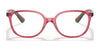 Ray-Ban RY1598 Eyeglasses / Transparent Red №3777 / Size 47