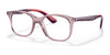Ray-Ban RY1604 Eyeglasses / Transparent Violet №3864 / Size 44