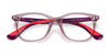 Ray-Ban RY1604 Eyeglasses / Transparent Blue №3865 / Size 46