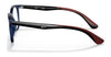 Ray-Ban RY1604 Eyeglasses / Transparent Blue №3865 / Size 46