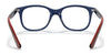 Ray-Ban RY1604 Eyeglasses / Transparent Blue №3865 / Size 46